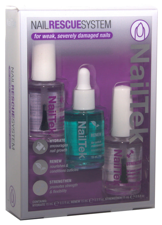 Nail Tek Nail Rescue Kit for Weak, Damaged Nails