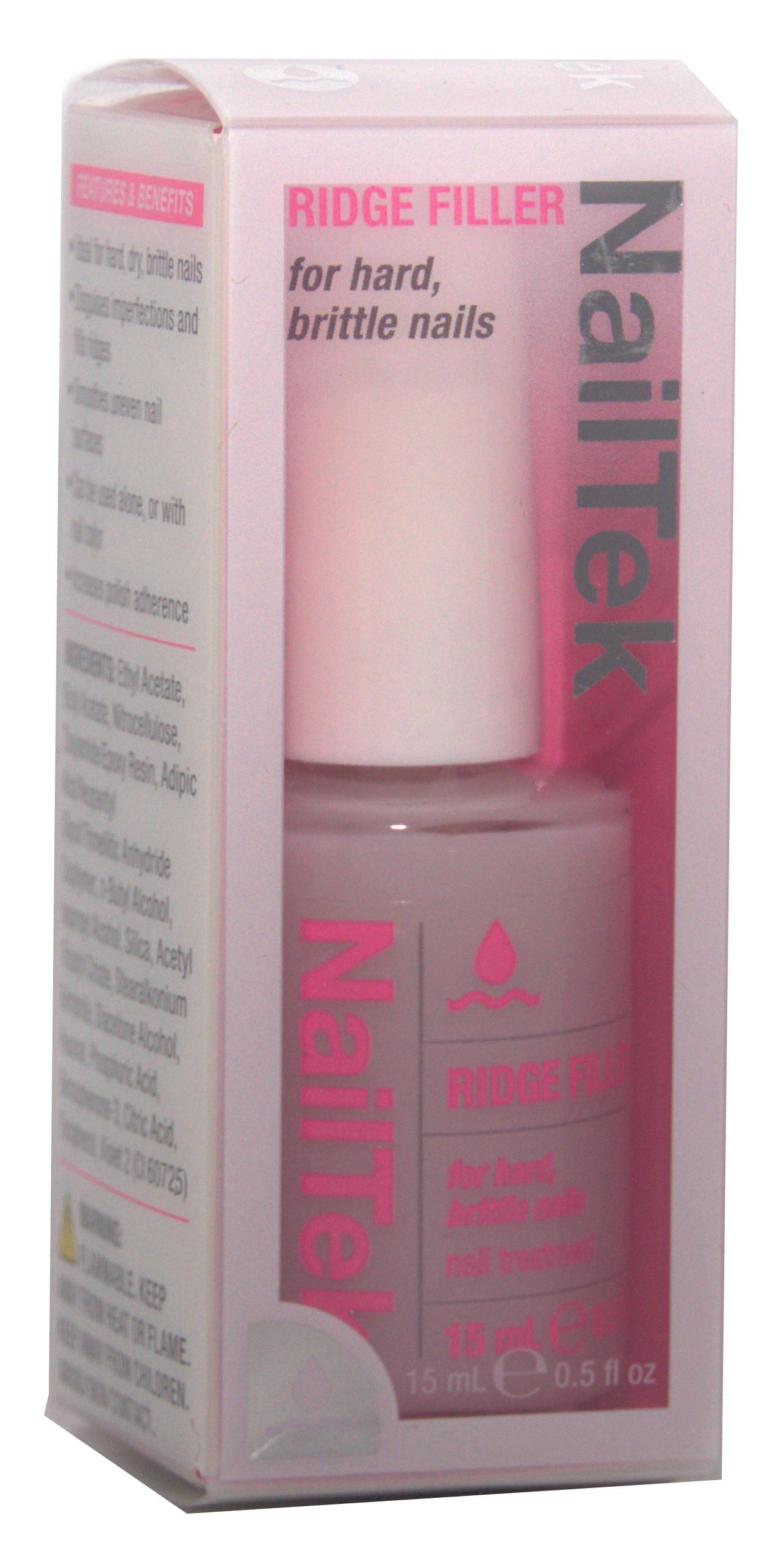 Nail Tek Ridge Filler 3 for Hard, Brittle Nails 0.5 oz