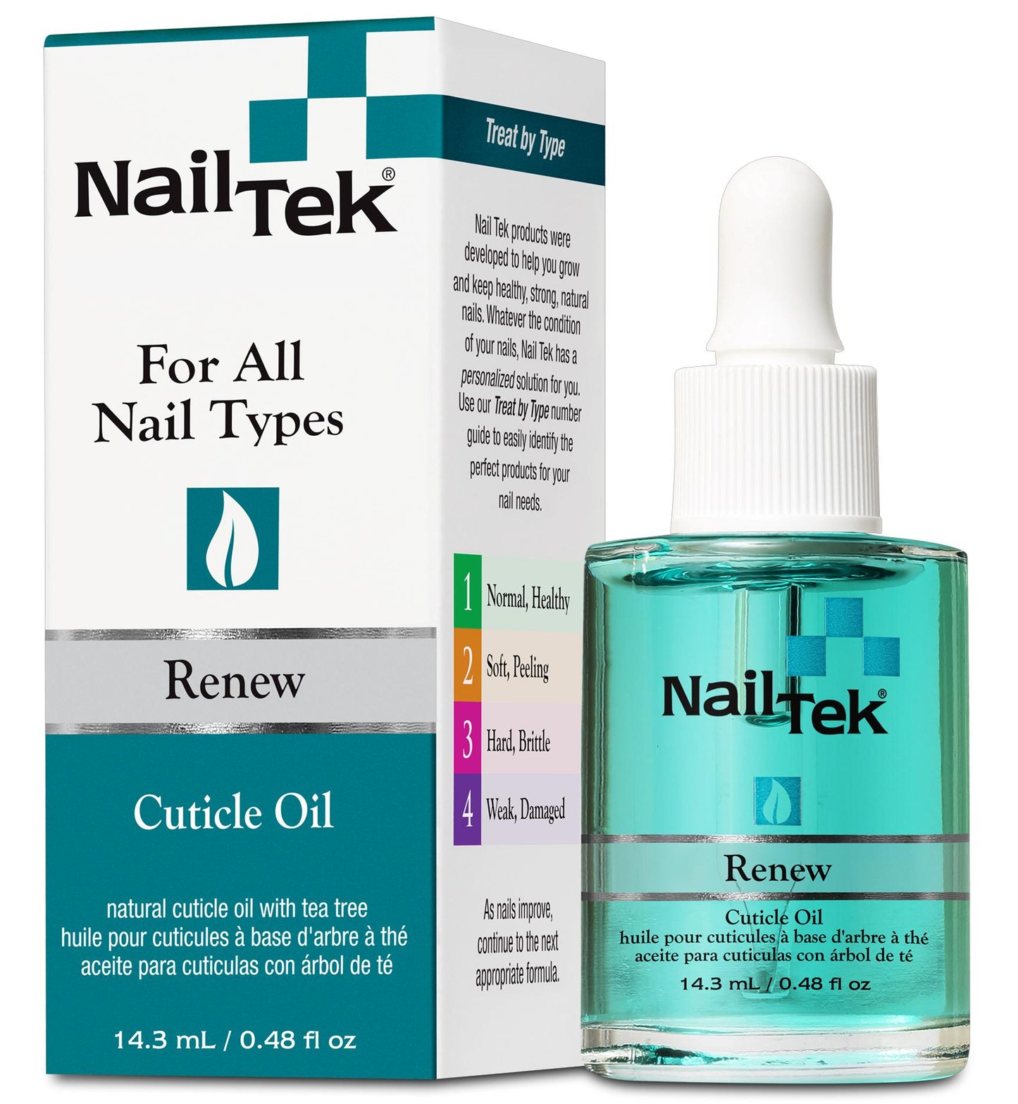 Nail Tek Renew Cuticle Oil 0.5 oz