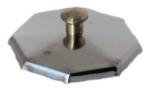 Octagon Dappen Dish Stainless Steel Lid
