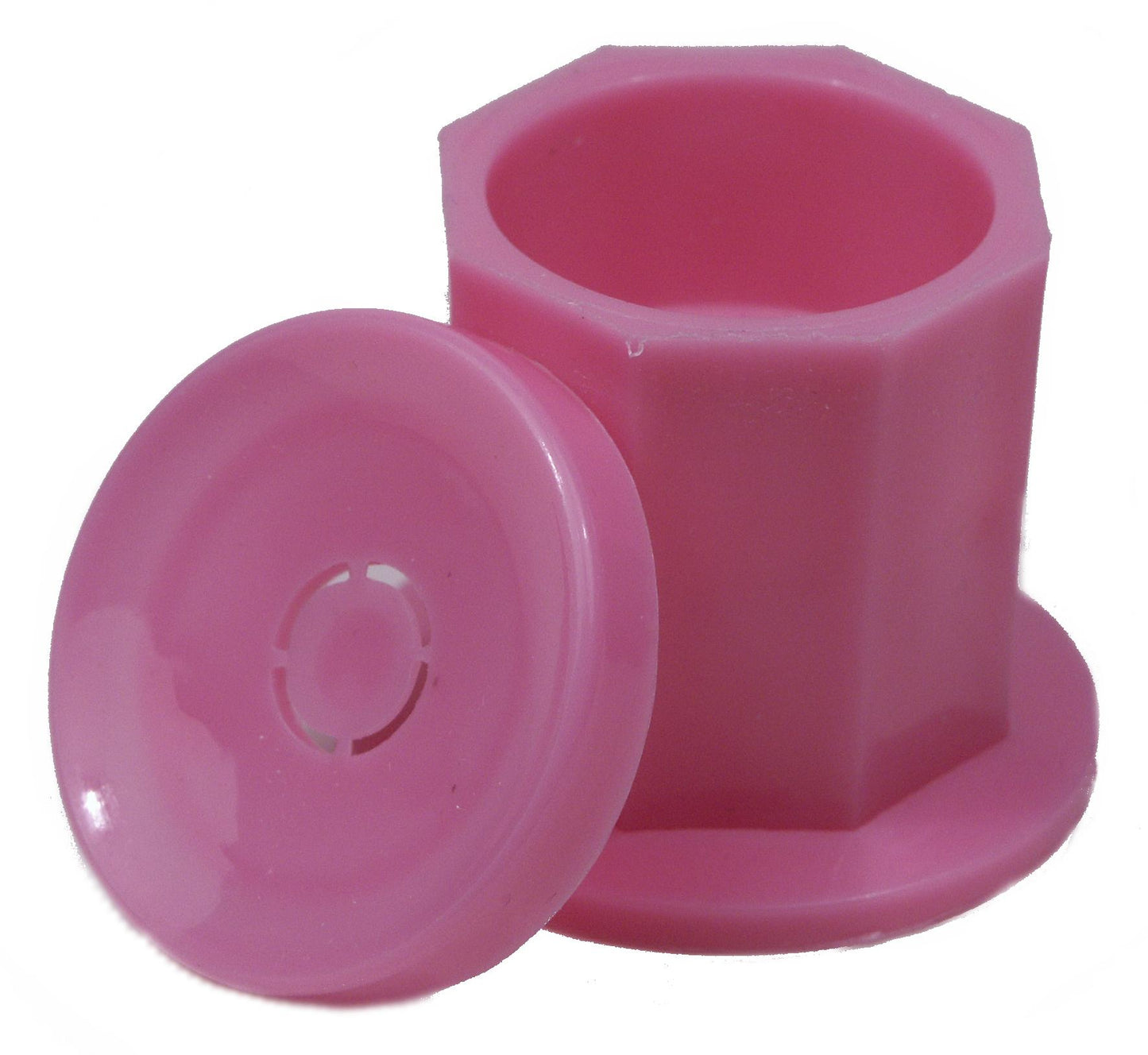 Octagon Dappen Dish Plastic with Lid