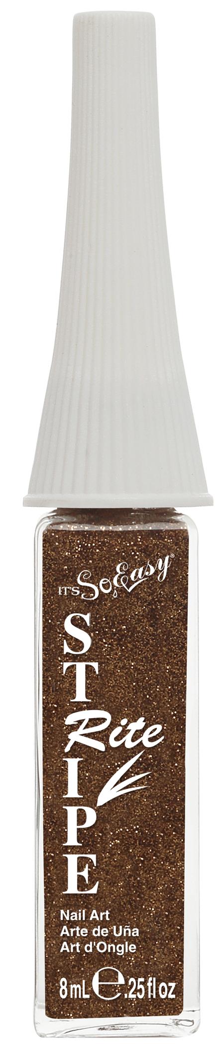 Stripe Rite Nail Art-Bronze Glitter 98584