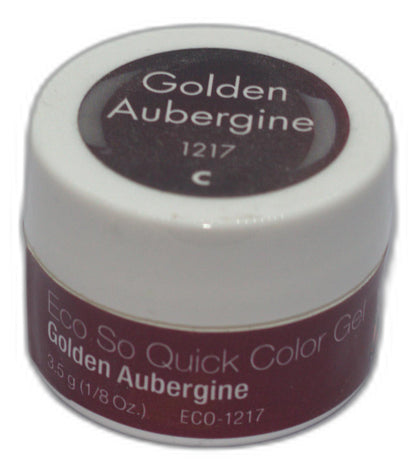Star Nail Eco So Quick Soak Off Gel-Golden Aubergine