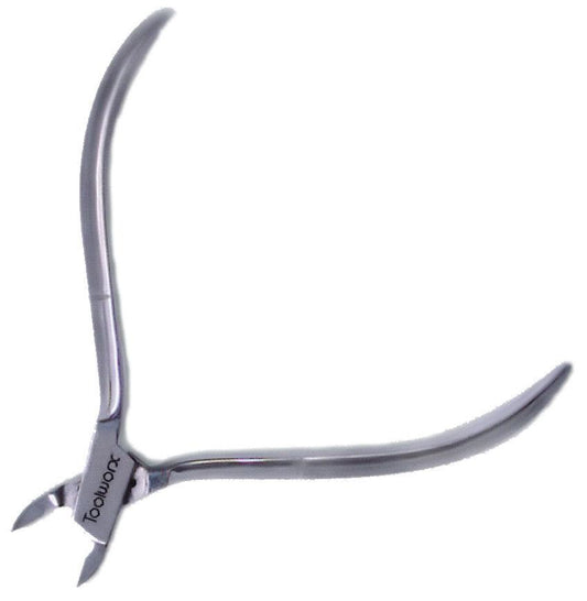 Toolworx Cuticle Nipper Hidden Spring 1/4 Jaw