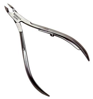 Toolworx Cuticle Nipper Single Spring 1/2 Jaw