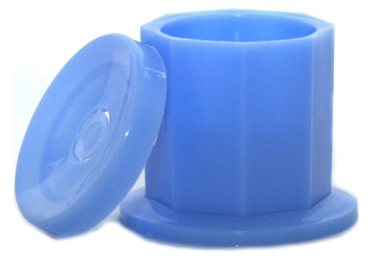 Octagon Dappen Dish Plastic with Lid